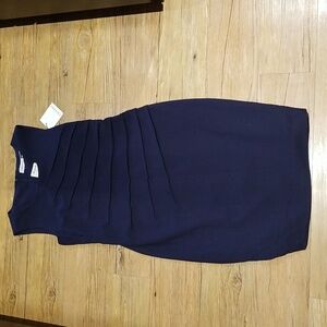 Calvin Klein Dark Blue Dress NWTS Sz8